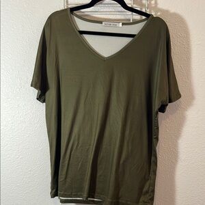 Michelle Mae Green Oversized Short Sleeve Tee